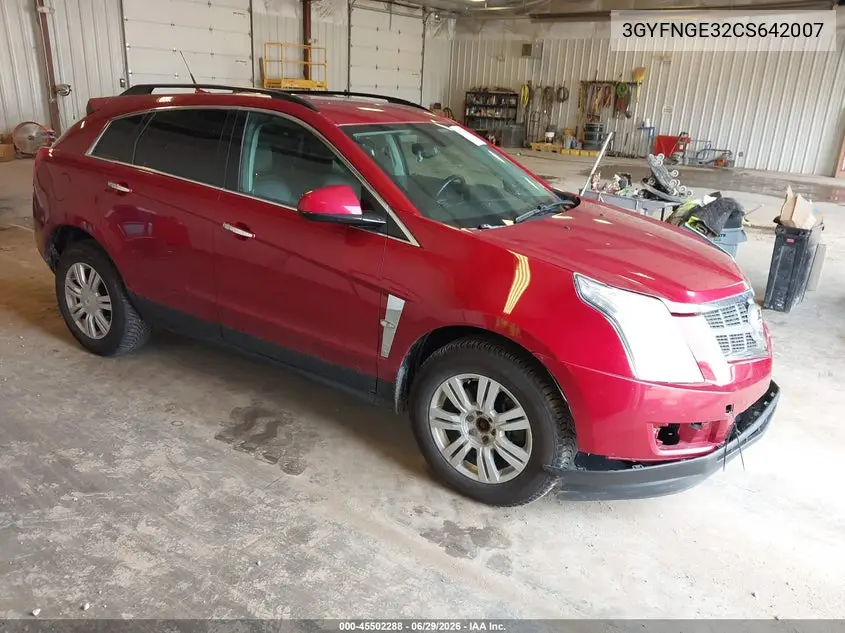 2012 Cadillac Srx Standard VIN: 3GYFNGE32CS642007 Lot: 45502288