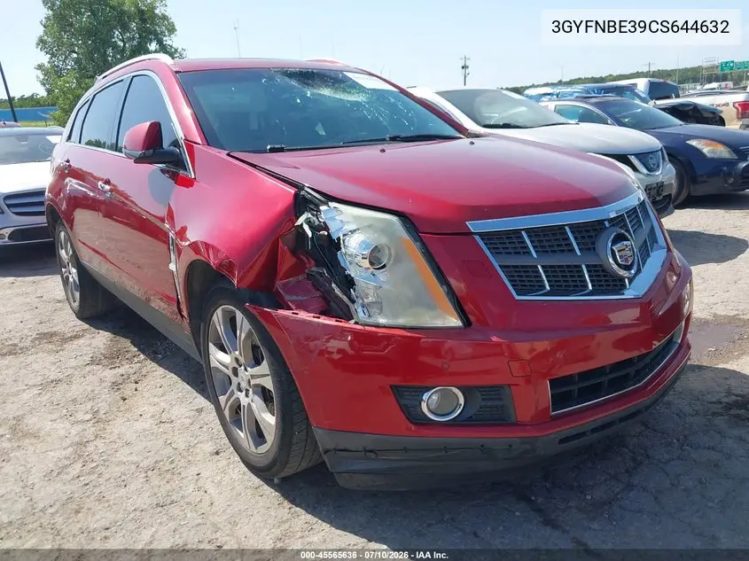 2012 Cadillac Srx Performance Collection VIN: 3GYFNBE39CS644632 Lot: 45565636