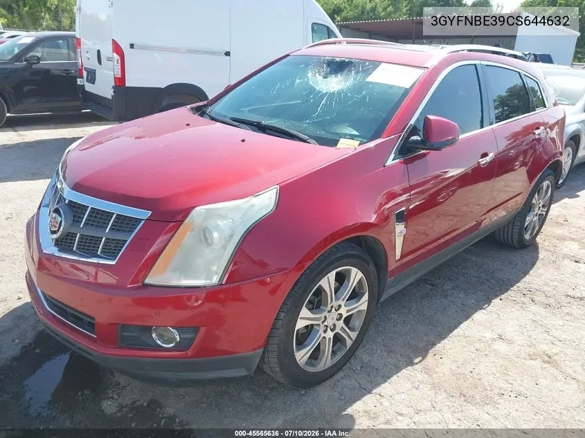 2012 Cadillac Srx Performance Collection VIN: 3GYFNBE39CS644632 Lot: 45565636
