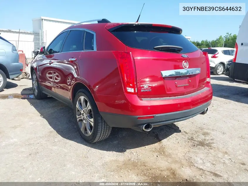 2012 Cadillac Srx Performance Collection VIN: 3GYFNBE39CS644632 Lot: 45565636