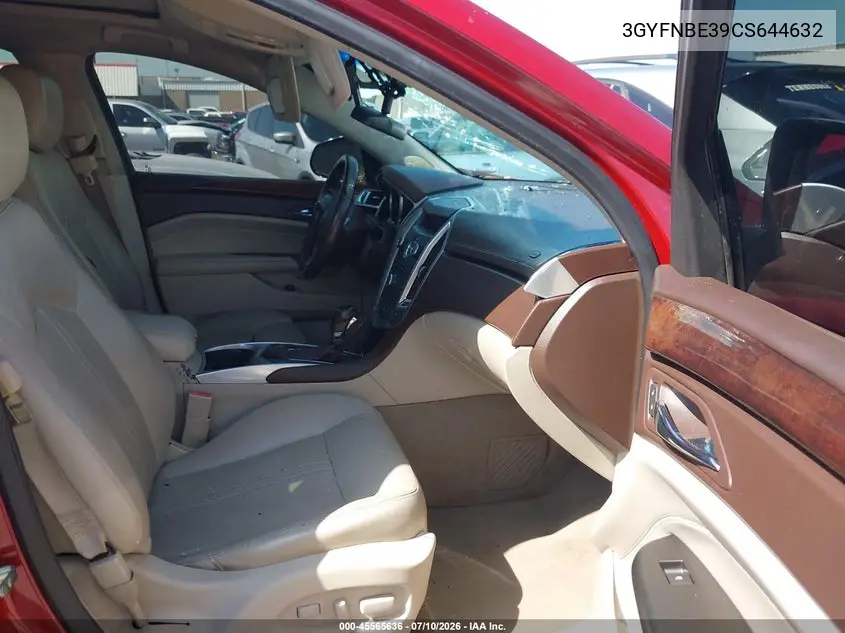 2012 Cadillac Srx Performance Collection VIN: 3GYFNBE39CS644632 Lot: 45565636