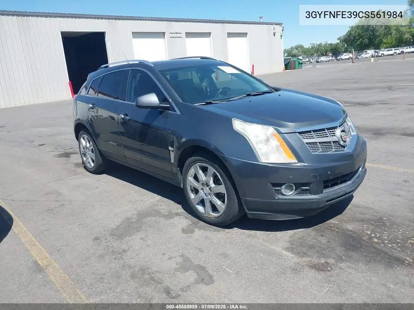 2012 Cadillac Srx Premium Collection VIN: 3GYFNFE39CS561984 Lot: 45588959