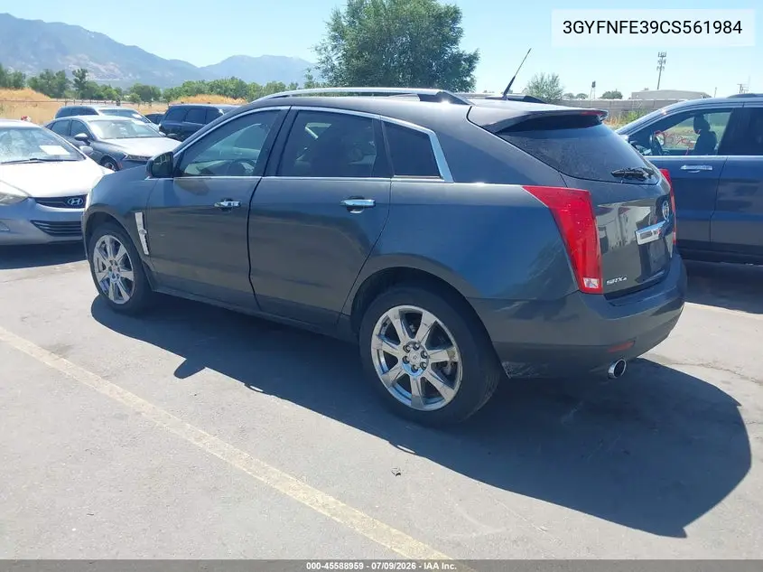 2012 Cadillac Srx Premium Collection VIN: 3GYFNFE39CS561984 Lot: 45588959