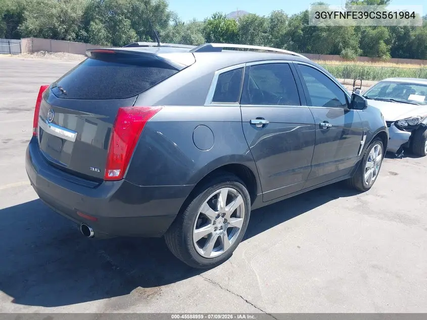 2012 Cadillac Srx Premium Collection VIN: 3GYFNFE39CS561984 Lot: 45588959