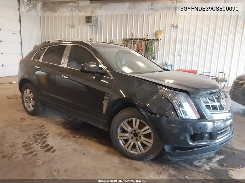 2012 Cadillac Srx Luxury Collection VIN: 3GYFNDE39CS500090 Lot: 45589219