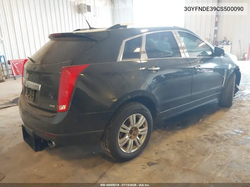 2012 Cadillac Srx Luxury Collection VIN: 3GYFNDE39CS500090 Lot: 45589219