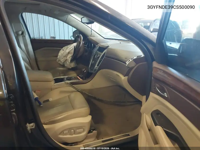 2012 Cadillac Srx Luxury Collection VIN: 3GYFNDE39CS500090 Lot: 45589219