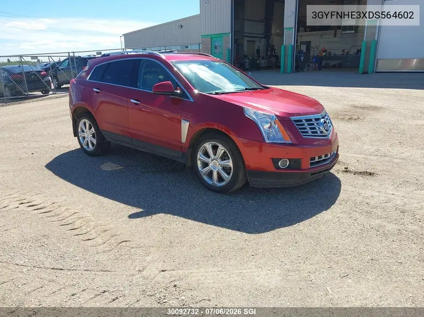 2013 Cadillac Srx Performance Collection VIN: 3GYFNHE3XDS564602 Lot: 30092732
