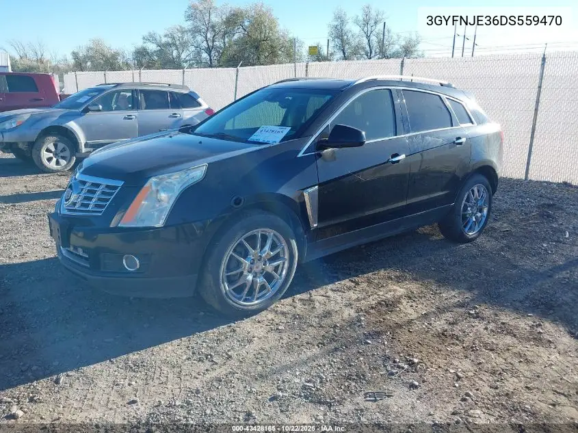 3GYFNJE36DS559470 2013 Cadillac Srx Premium Collection