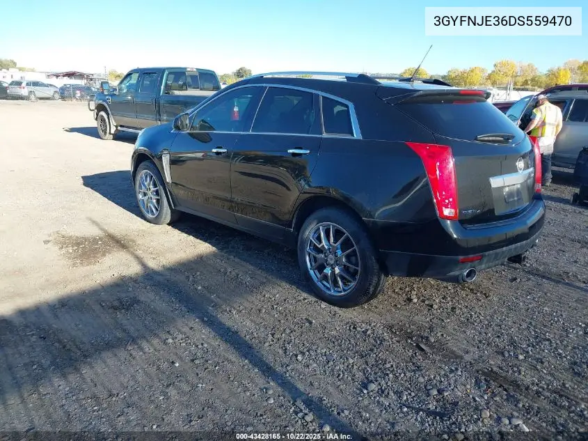 3GYFNJE36DS559470 2013 Cadillac Srx Premium Collection