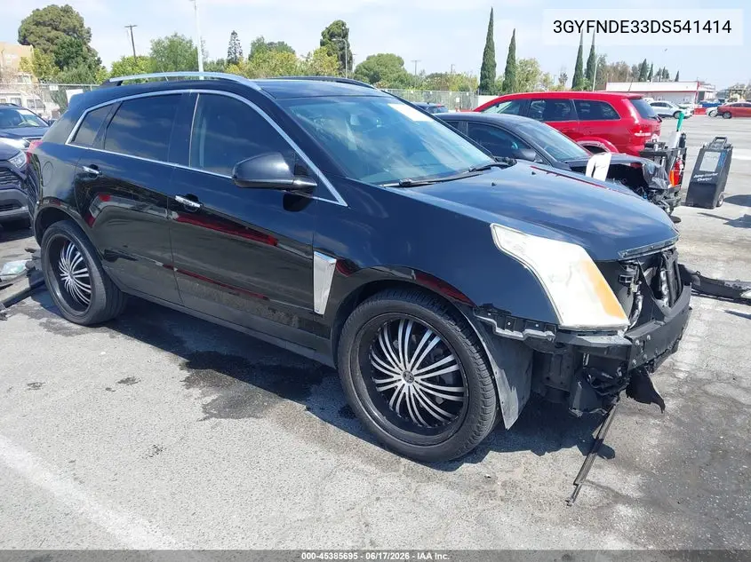 2013 Cadillac Srx Performance Collection VIN: 3GYFNDE33DS541414 Lot: 45385695