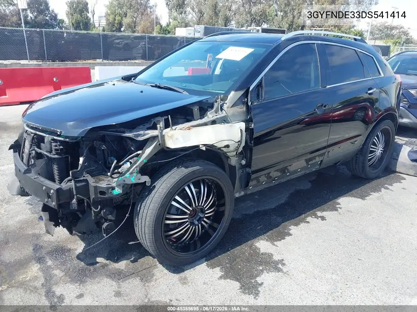 2013 Cadillac Srx Performance Collection VIN: 3GYFNDE33DS541414 Lot: 45385695