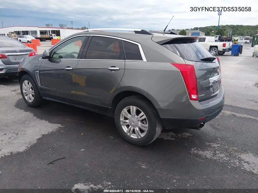 2013 Cadillac Srx Luxury Collection VIN: 3GYFNCE37DS535058 Lot: 45404972