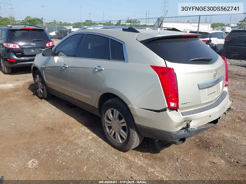 2013 Cadillac Srx Luxury Collection VIN: 3GYFNGE30DS562741 Lot: 45506301