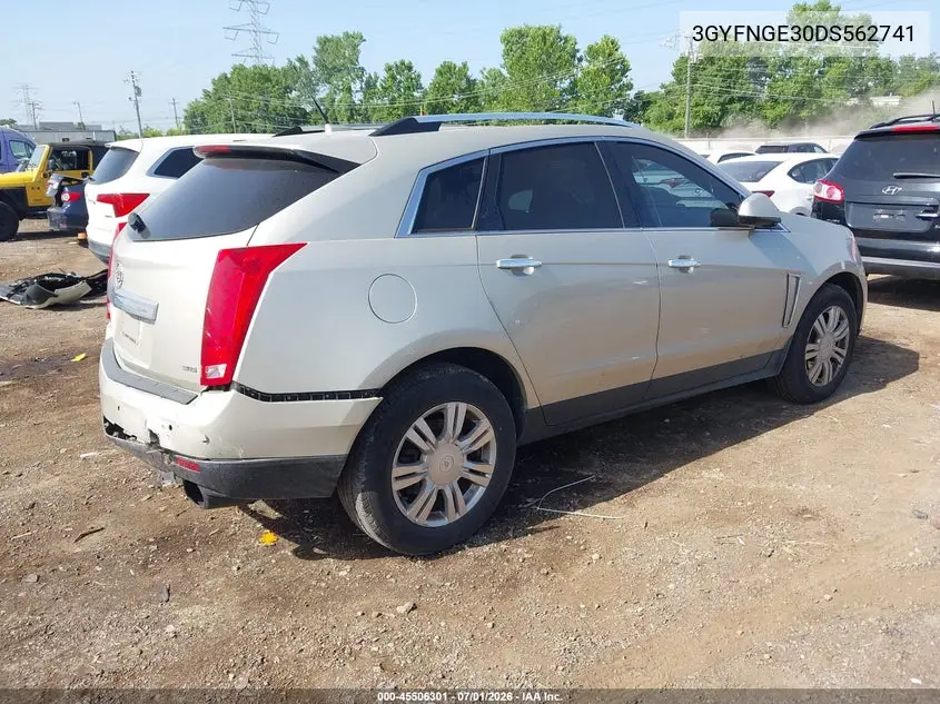 2013 Cadillac Srx Luxury Collection VIN: 3GYFNGE30DS562741 Lot: 45506301