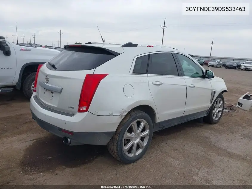2013 Cadillac Srx Performance Collection VIN: 3GYFNDE39DS533463 Lot: 45521564