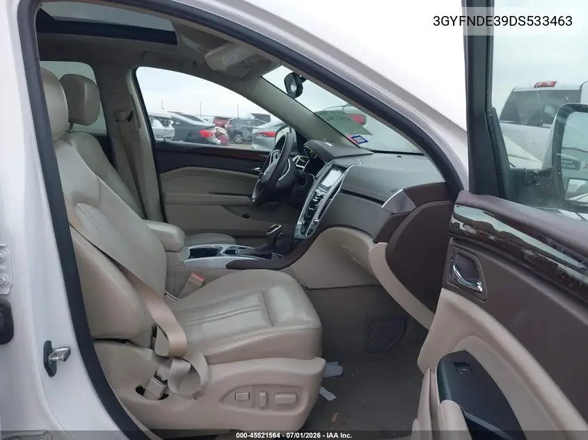 2013 Cadillac Srx Performance Collection VIN: 3GYFNDE39DS533463 Lot: 45521564