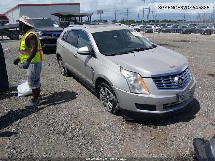 2013 Cadillac Srx Luxury Collection VIN: 3GYFNCE32DS645385 Lot: 45532803