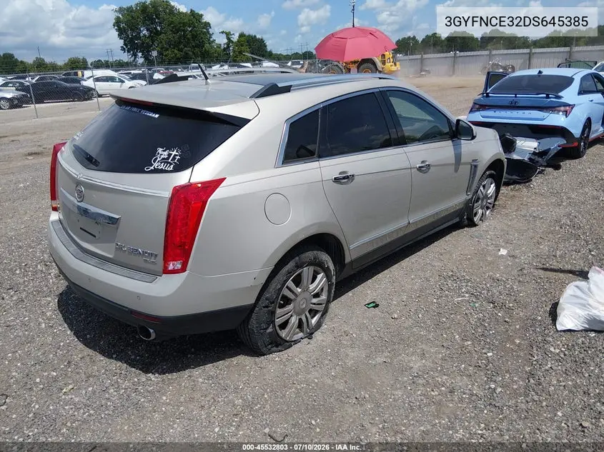 2013 Cadillac Srx Luxury Collection VIN: 3GYFNCE32DS645385 Lot: 45532803