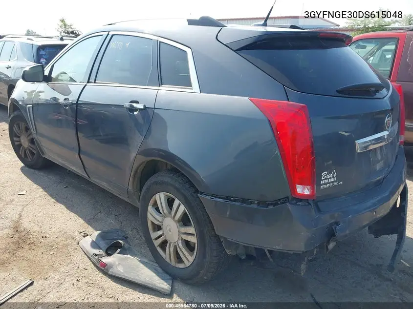 2013 Cadillac Srx Luxury Collection VIN: 3GYFNGE30DS615048 Lot: 45564780