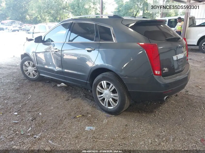 2013 Cadillac Srx Luxury Collection VIN: 3GYFNCE35DS593301 Lot: 45578215