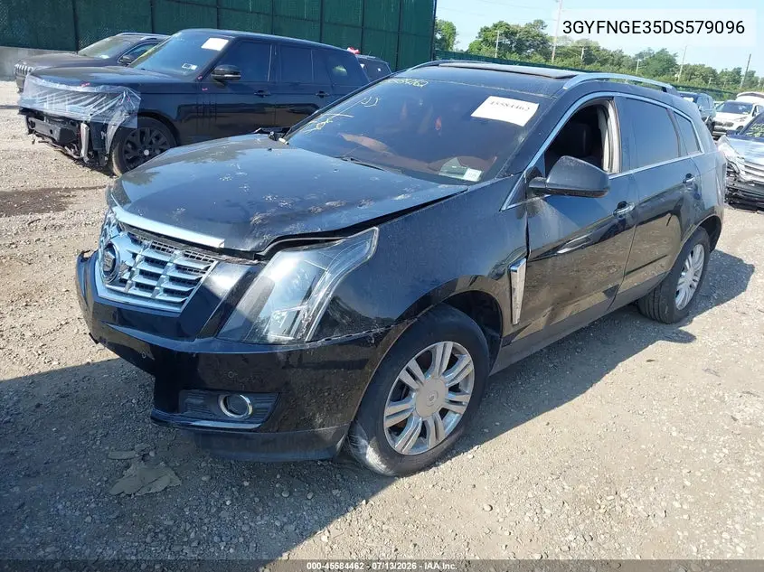 2013 Cadillac Srx Luxury Collection VIN: 3GYFNGE35DS579096 Lot: 45584462