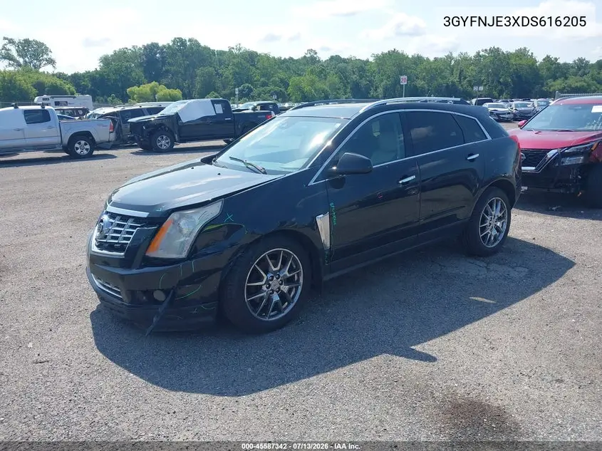 2013 Cadillac Srx Premium Collection VIN: 3GYFNJE3XDS616205 Lot: 45587342