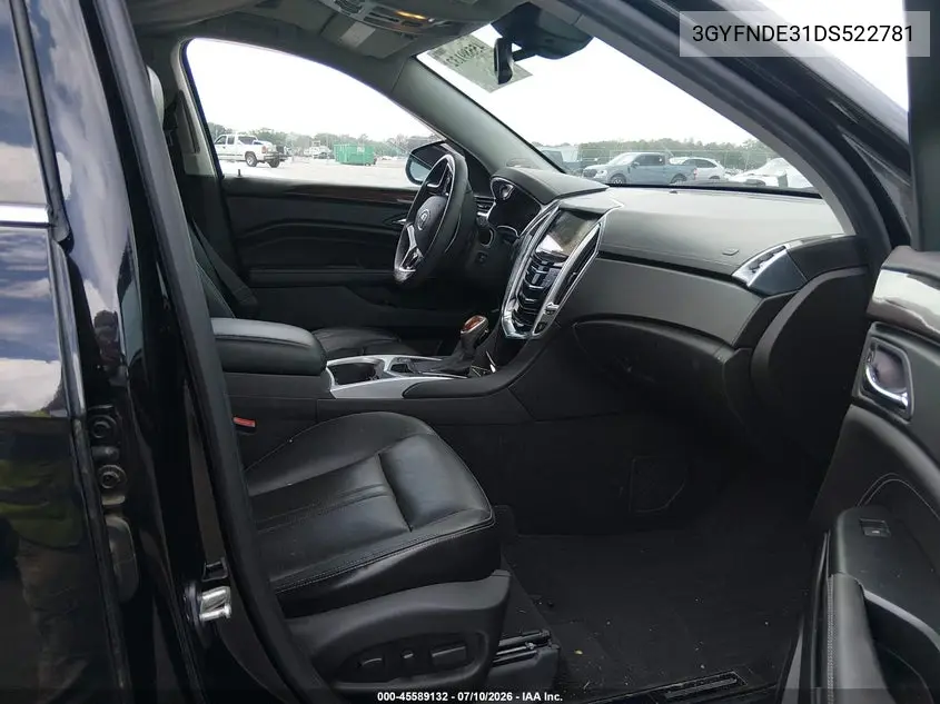 2013 Cadillac Srx Performance Collection VIN: 3GYFNDE31DS522781 Lot: 45589132