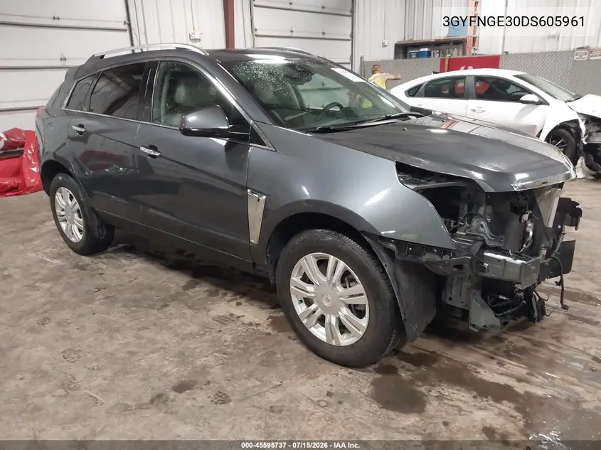 2013 Cadillac Srx Luxury Collection VIN: 3GYFNGE30DS605961 Lot: 45595737