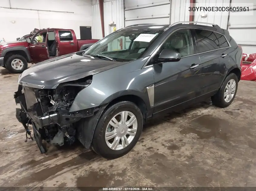 2013 Cadillac Srx Luxury Collection VIN: 3GYFNGE30DS605961 Lot: 45595737