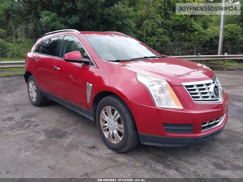 2013 Cadillac Srx Luxury Collection VIN: 3GYFNCE35DS588924 Lot: 45629893