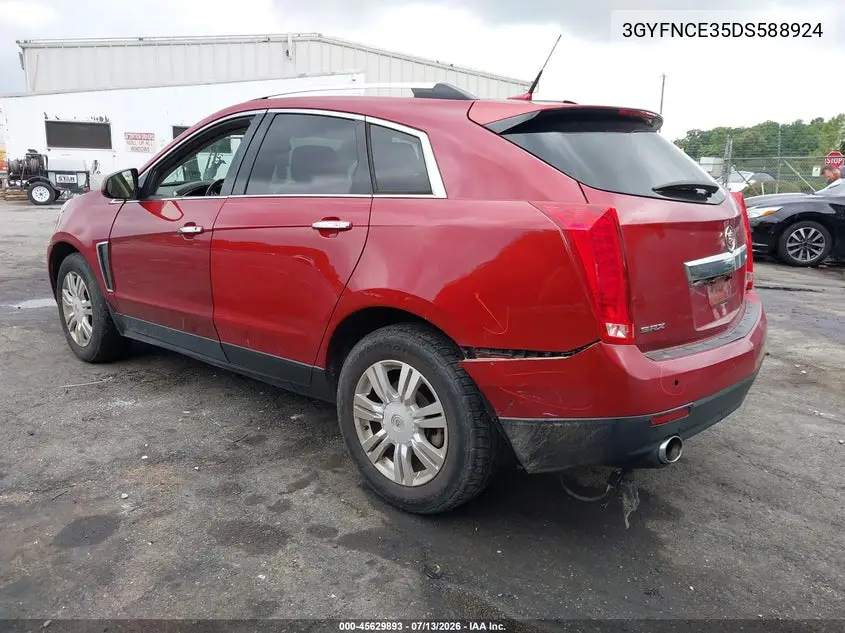 2013 Cadillac Srx Luxury Collection VIN: 3GYFNCE35DS588924 Lot: 45629893