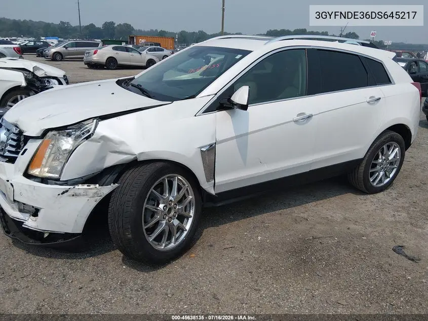 2013 Cadillac Srx Performance Collection VIN: 3GYFNDE36DS645217 Lot: 45638135