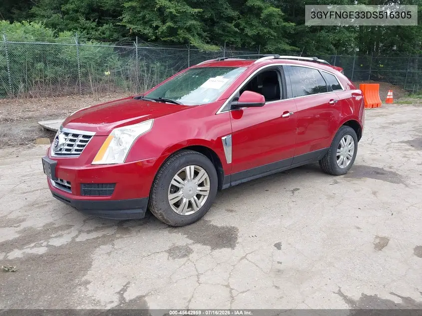 2013 Cadillac Srx Luxury Collection VIN: 3GYFNGE33DS516305 Lot: 45642959