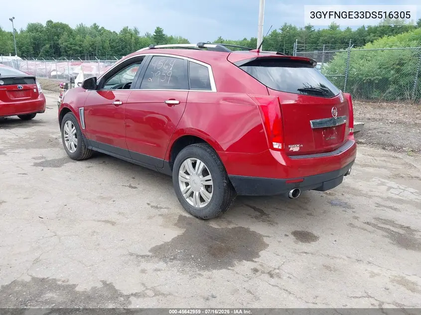 2013 Cadillac Srx Luxury Collection VIN: 3GYFNGE33DS516305 Lot: 45642959