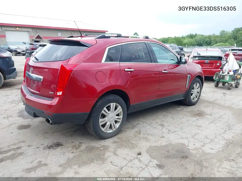 2013 Cadillac Srx Luxury Collection VIN: 3GYFNGE33DS516305 Lot: 45642959