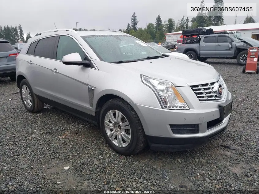 2013 Cadillac Srx Luxury Collection VIN: 3GYFNGE36DS607455 Lot: 45653010