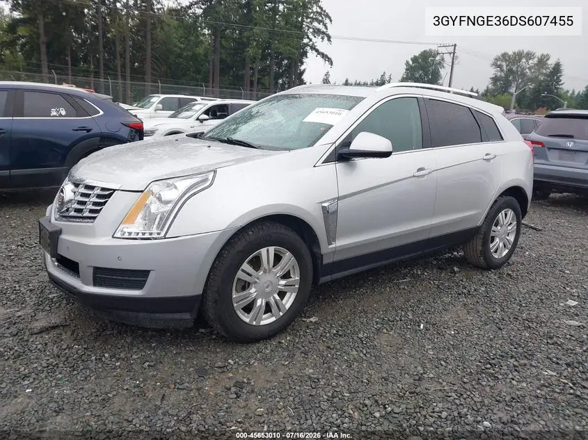 2013 Cadillac Srx Luxury Collection VIN: 3GYFNGE36DS607455 Lot: 45653010