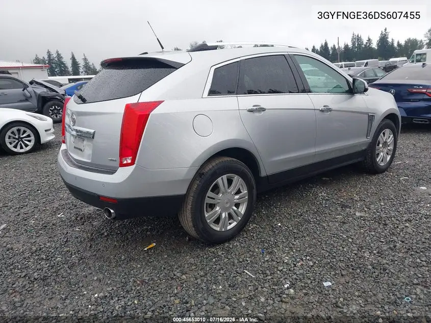 2013 Cadillac Srx Luxury Collection VIN: 3GYFNGE36DS607455 Lot: 45653010