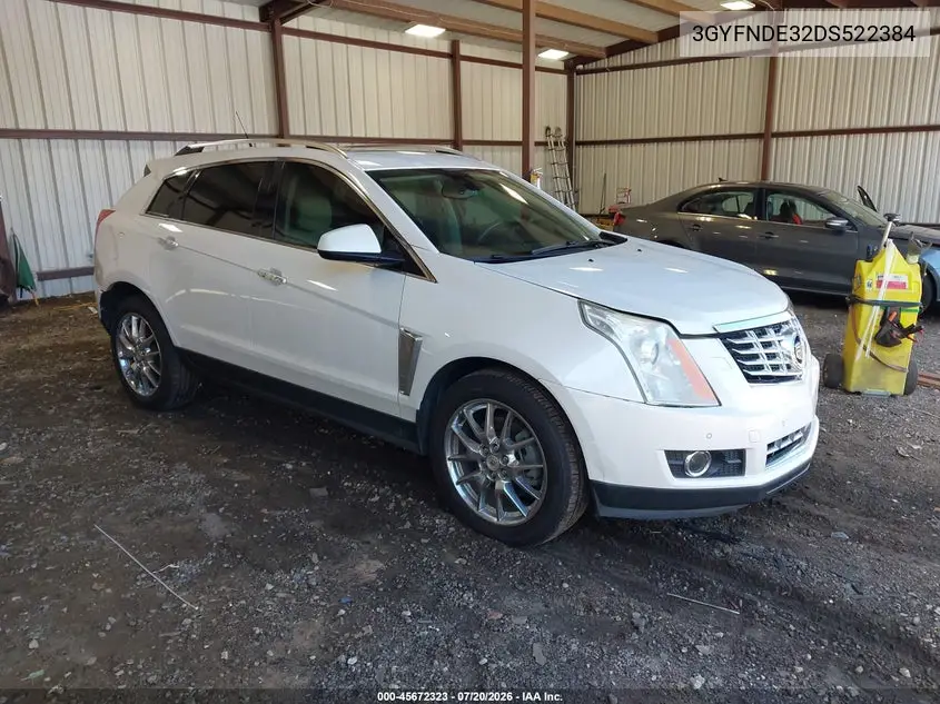2013 Cadillac Srx Performance Collection VIN: 3GYFNDE32DS522384 Lot: 45672323