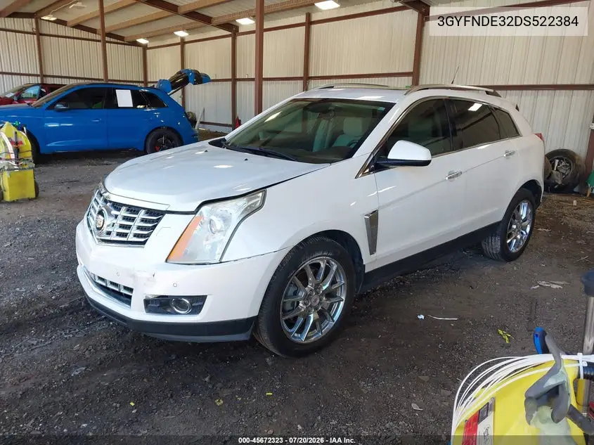 2013 Cadillac Srx Performance Collection VIN: 3GYFNDE32DS522384 Lot: 45672323