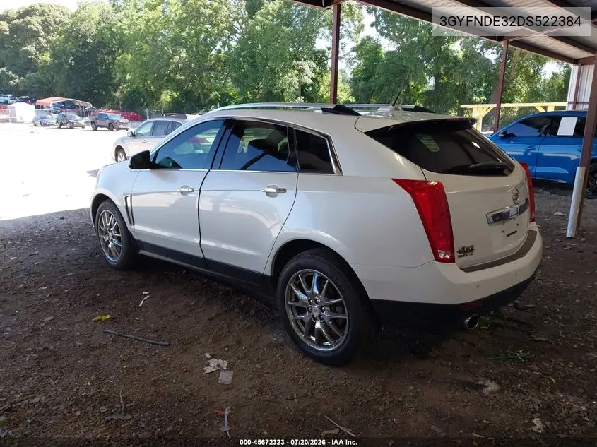 2013 Cadillac Srx Performance Collection VIN: 3GYFNDE32DS522384 Lot: 45672323