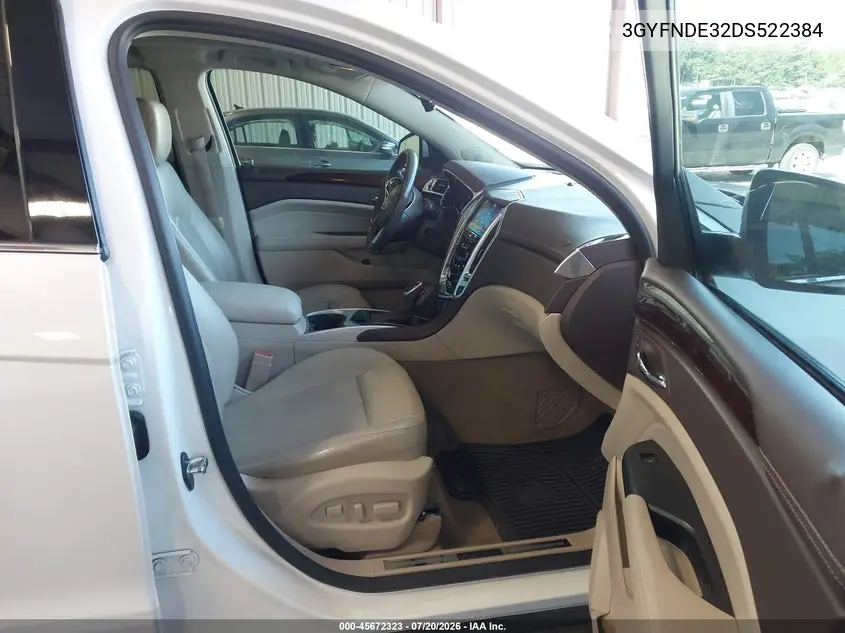 2013 Cadillac Srx Performance Collection VIN: 3GYFNDE32DS522384 Lot: 45672323