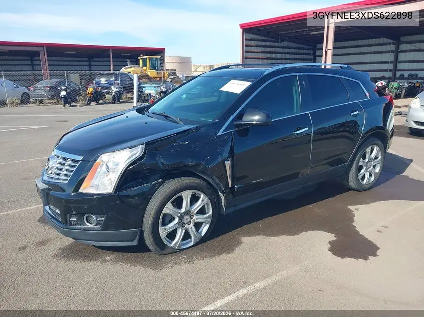 2013 Cadillac Srx Premium Collection VIN: 3GYFNEE3XDS622898 Lot: 45674497