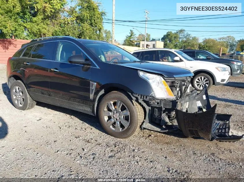 3GYFNEE30ES524402 2014 Cadillac Srx Luxury Collection