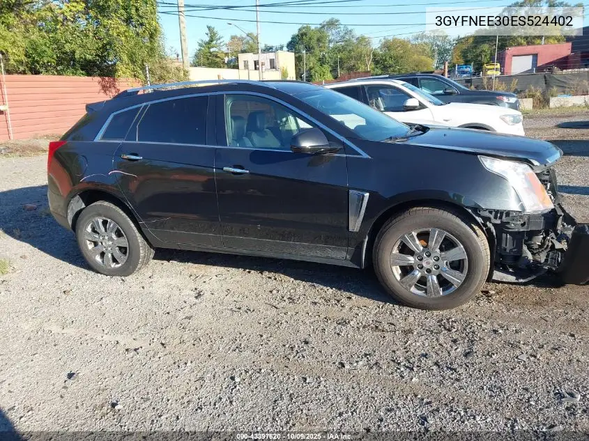 3GYFNEE30ES524402 2014 Cadillac Srx Luxury Collection