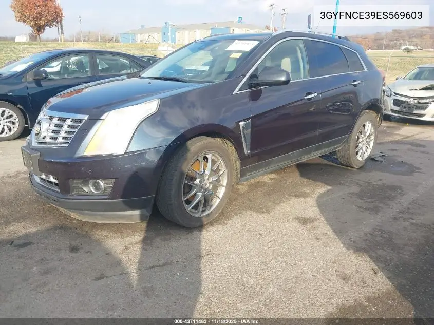 3GYFNCE39ES569603 2014 Cadillac Srx Performance Collection