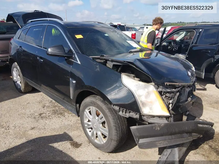 2014 Cadillac Srx Luxury Collection VIN: 3GYFNBE38ES522329 Lot: 45397930