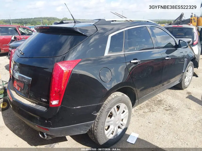 2014 Cadillac Srx Luxury Collection VIN: 3GYFNBE38ES522329 Lot: 45397930