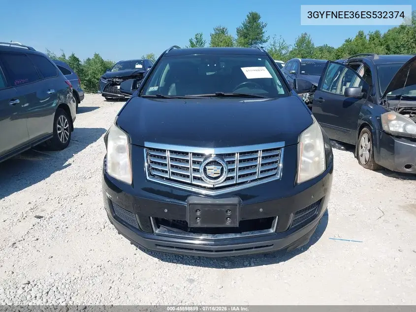 2014 Cadillac Srx Luxury Collection VIN: 3GYFNEE36ES532374 Lot: 45598899